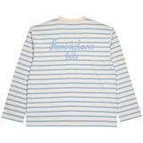  Áo Sweater Acmé de la vie - SCRIPT LOGO STRIPE LONG SLEEVE T- SHIRT IVORY 