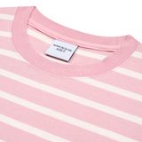  Áo Sweater Acmé de la vie - SCRIPT LOGO STRIPE LONG SLEEVE T- SHIRT PINK 