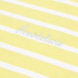  Áo Sweater Acmé de la vie - SCRIPT LOGO STRIPE LONG SLEEVE T- SHIRT YELLOW 