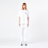  Áo thun - Acmé de la vie - A LOGO EMBLEM PATCH SHORT SLEEVE T-SHIRT WHITE 