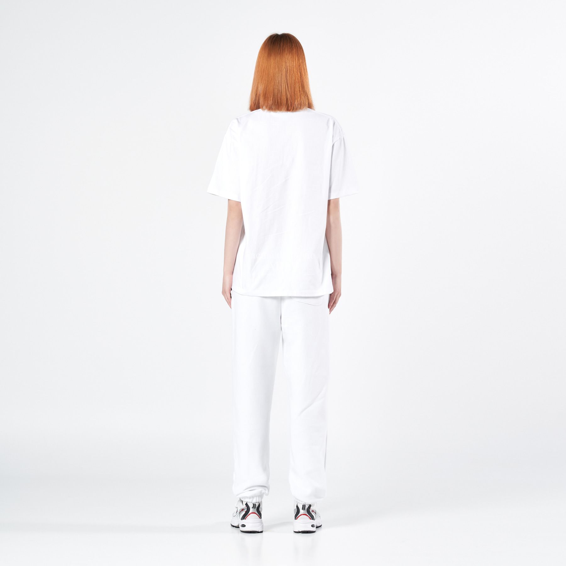  Áo thun - Acmé de la vie - A LOGO EMBLEM PATCH SHORT SLEEVE T-SHIRT WHITE 