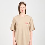  Áo thun - Acmé de la vie - MOUNTAIN TIGER SHORT SLEEVE T-SHIRT BEIGE 