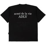  Áo thun Acmé de la vie - BABY FACE BEAR DOLL SHORT SLEEVE T-SHIRT BLACK 