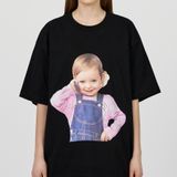  Áo thun ADLV Acmé de la vie - TELEPHONE GIRL BLACK T-SHIRT 