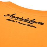  Áo thun - Acmé de la vie - GEL PRINTING LOGO SHORT SLEEVE T-SHIRT ORANGE 