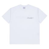  Áo thun - Acmé de la vie - PEARL PRINTING LOGO SHORT SLEEVE T-SHIRT WHITE 