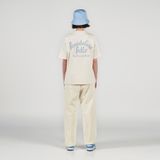  Áo thun - Acmé de la vie - SCRIPT LOGO EMBROIDERY SHORT SLEEVE T-SHIRT IVORY 