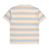  Áo thun - Acmé de la vie - SCRIPT LOGO STRIPE SHORT SLEEVE T-SHIRT IVORY 