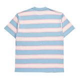  Áo thun - Acmé de la vie - SCRIPT LOGO STRIPE SHORT SLEEVE T-SHIRT SKYBLUE 