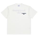  Áo thun - Acmé de la vie - ROUNDING LOGO WAFFLE SHORT SLEEVE T-SHIRT WHITE 