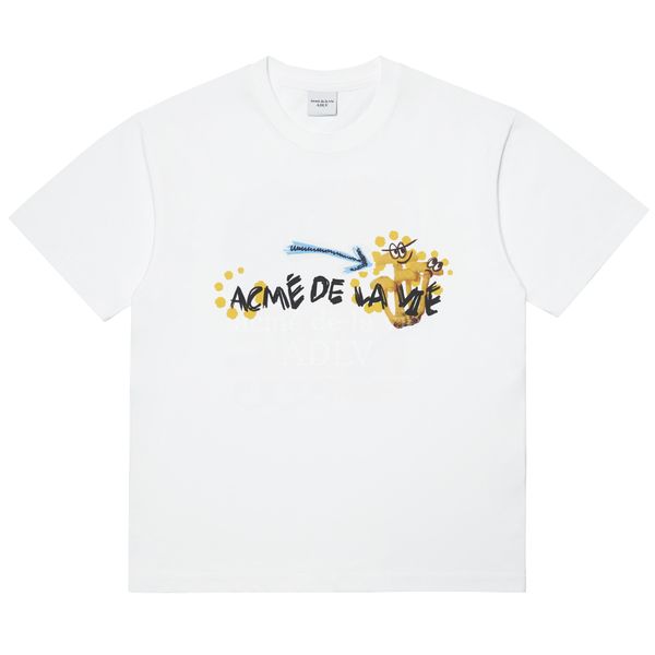  Áo thun ADLV - Acmé de la vie - ADLV MUSHROOM COLLAGE SHORT SLEEVET-SHIRT WHITE 