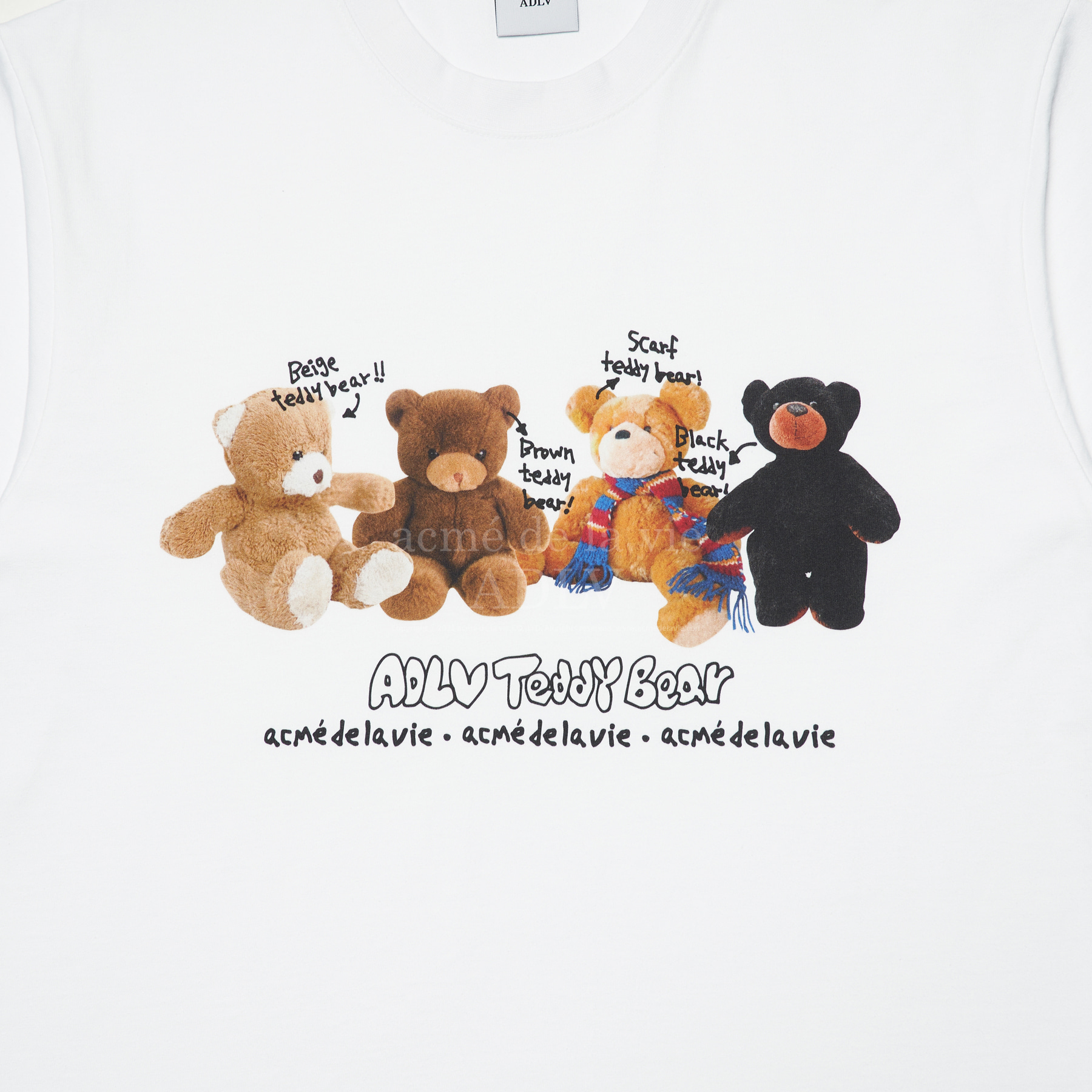 Tシャツ・カットソー ACME DE LA VIE BEAR FRIENDS DOODLE ARTWORK SHORT SLE 4BUK065 MUSINSA | acmé de la vie BEAR FRIENDS DOODLE ARTWORK SHORT