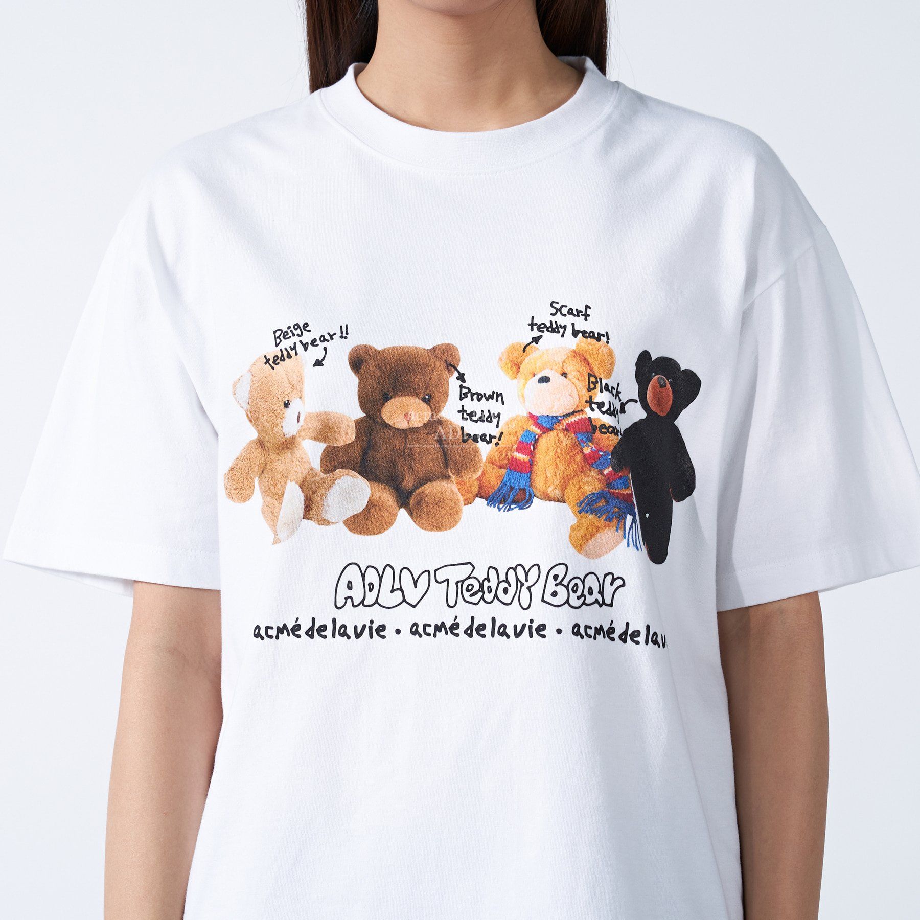 Áo thun ADLV - Acmé de la vie - TEDDY BEAR DOLL FRIEND SHORT