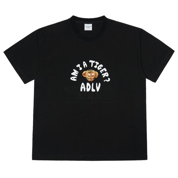  Áo thun - ADLV - Acmé de la vie - ADLV TIGER TEDDY BEAR DOLL COLLAGE SHORT SLEEVET-SHIRT BLACK 