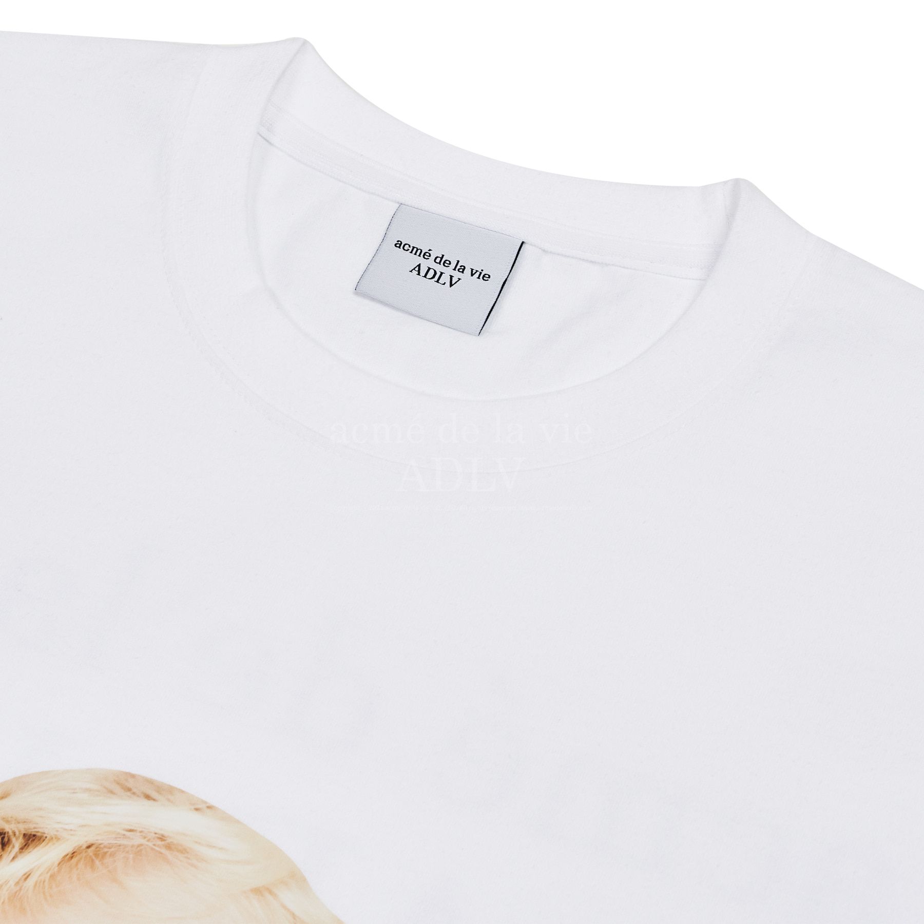  Áo thun ADLV - Acmé de la vie - TELEPHONE BABY WHITE T-SHIRT 