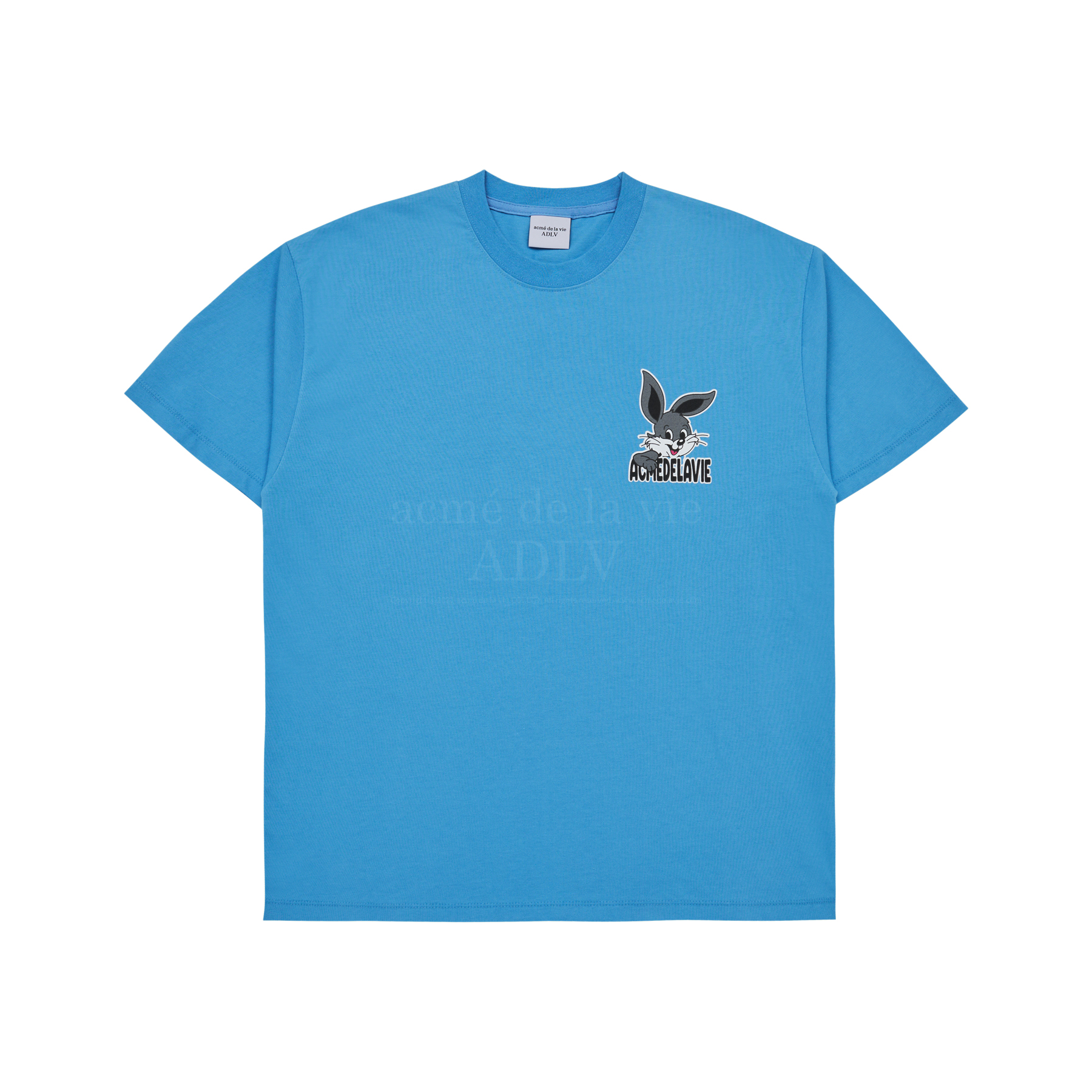 ADLV ♥ BLUR RABBIT SHORT SLEEVE T-SHIRT /追跡付 SEVENTEEN Hoshi X 25SS ADLV Blur Rabbit Short Sleeve T-Shirt