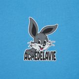  Áo thun - Acmé de la vie - ADLV CARTOON RABBIT SHORT SLEEVE T-SHIRT BLUE 