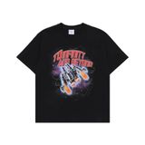  Áo thun Acmé de la vie - ADLV SPACE ARTWORK SHORT SLEEVE T-SHIRT BLACK 