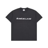  Áo thun - Acmé de la vie - ADLV SPORTY LOGO EMBROIDERY SHORT SLEEVE T-SHIRT CHARCOAL 