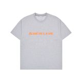  Áo thun - Acmé de la vie - ADLV SPORTY LOGO EMBROIDERY SHORT SLEEVE T-SHIRT GRAY 