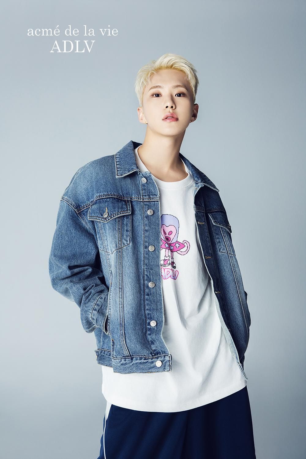  Áo thun ADLV - Acmé de la vie Heart Alien Short Sleeve T-shirt White 
