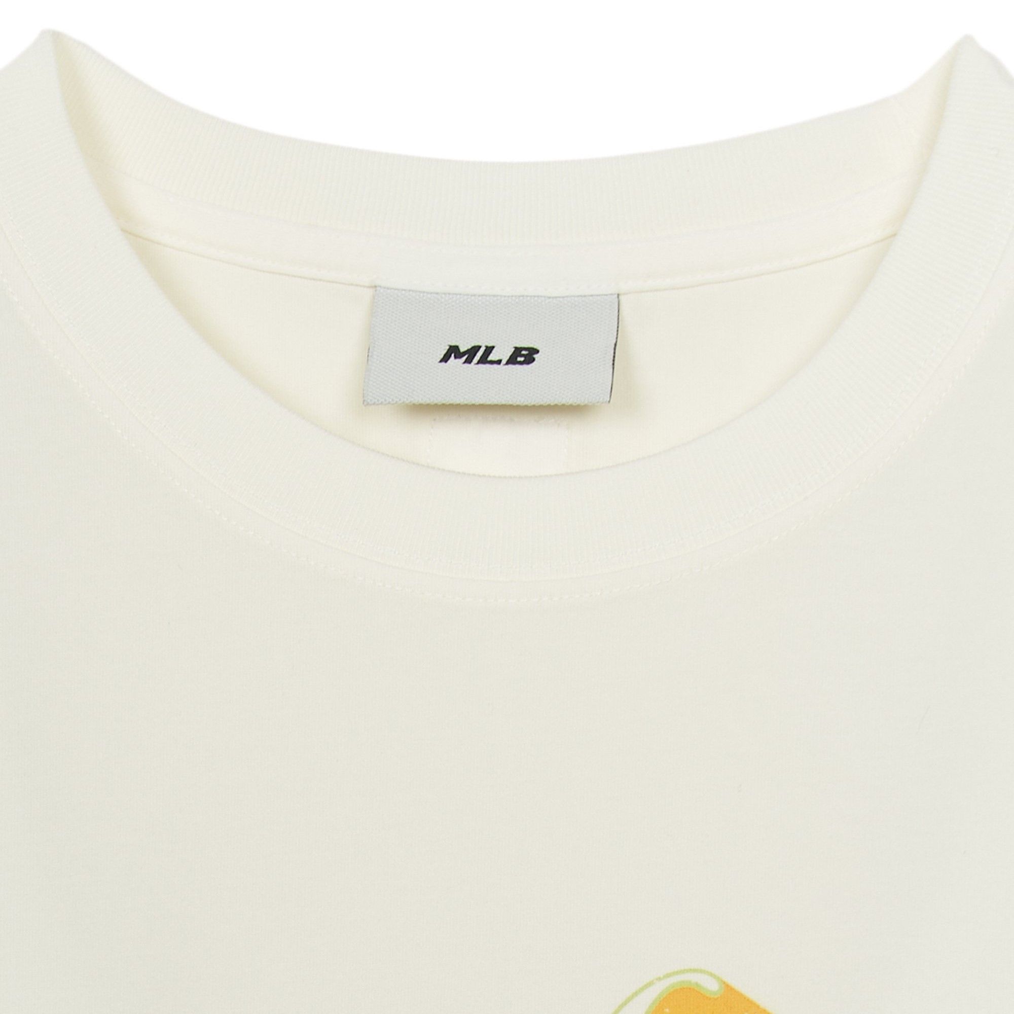 Áo thun MLB [Unisex] Varsity Vintage Washing Graphic Overfit Boston - 3FTSV1053-50CRS 