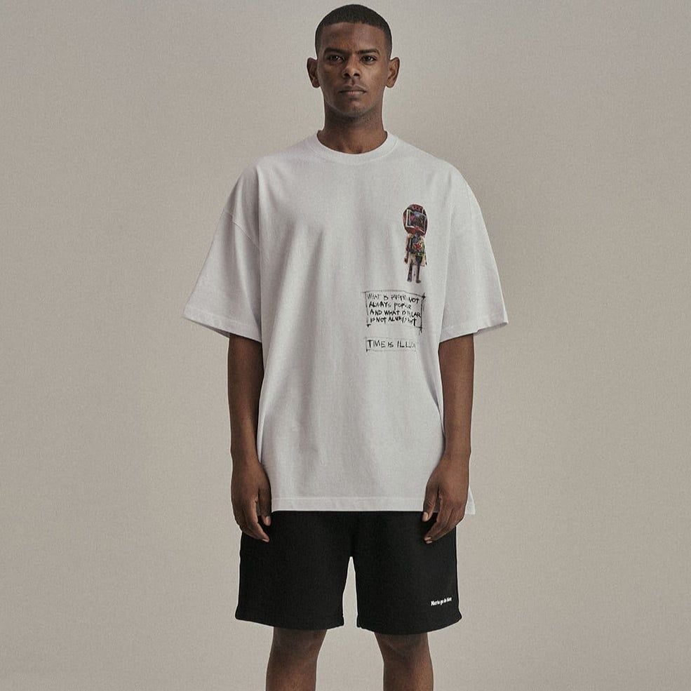  Áo thun Mariagedebien (MGDB) -  [Maria Jude Vienne] White T-Shirt - 055 