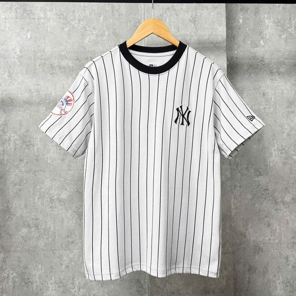 Áo Thun New Era - [Unisex] NY Baseball Basic T-Shirt White