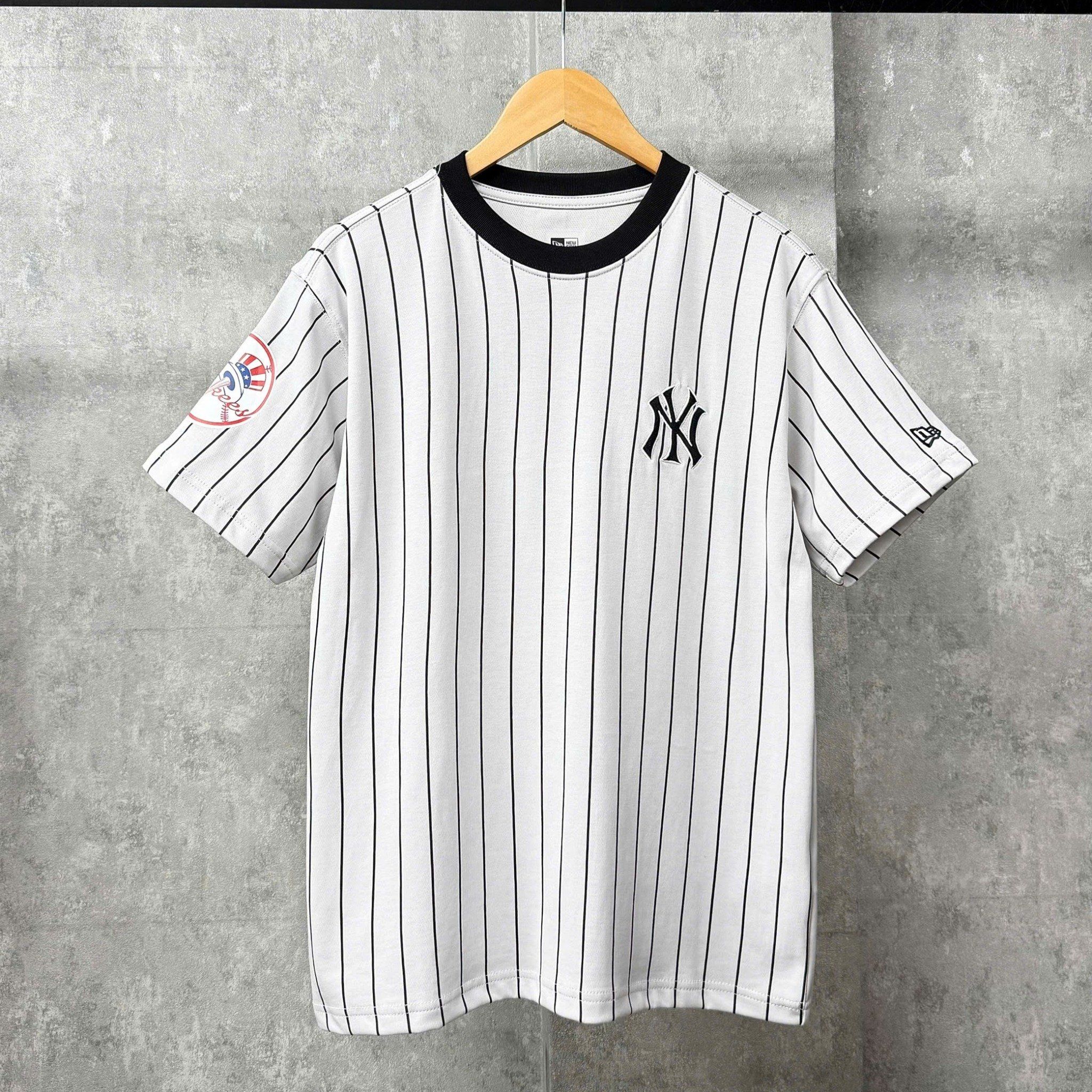  Áo Thun New Era - [Unisex] NY Baseball Basic T-Shirt White 