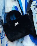  Túi MLB Korea - BASIC FUR FLEECE TOTE BAG NEW YORK YANKEES - 3AORS0526-50BKS 