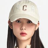  Nón MLB Korea - [Unisex] Damage Washed Unstructured Ball Cap LA Dodgers - 3ACPVV34N-45SAM 