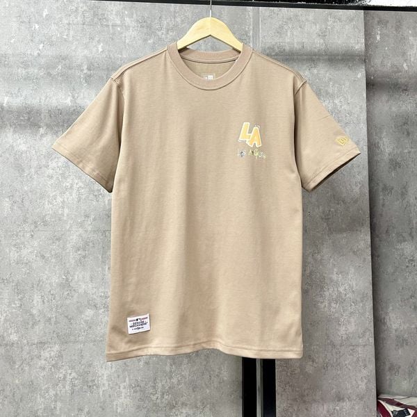  Áo Thun New Era - LA Dodgers Paint Color Brown 