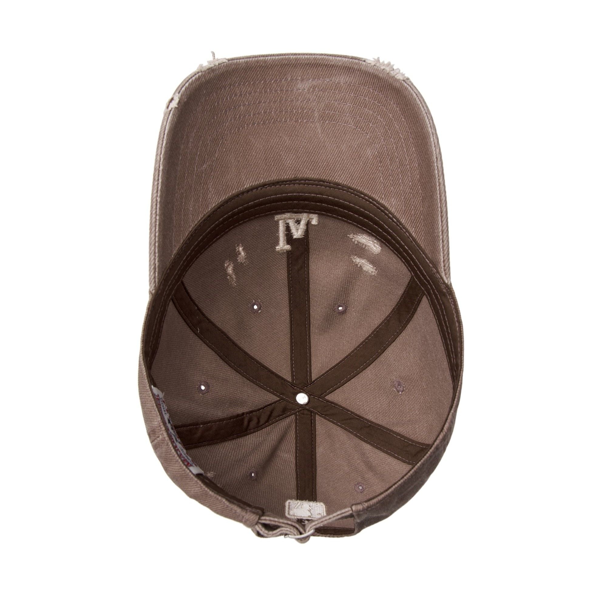  Nón MLB Korea - [Unisex] Damage Washed Unstructured Ball Cap LA Dodgers - 3ACPVV34N-07BRL 