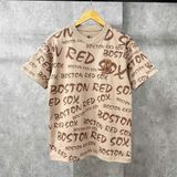  Áo Thun New Era - [Unisex] Boston Red Sox Mono T-Shirt Brown - 13225586 