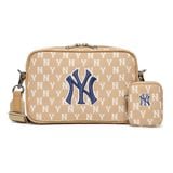  Túi MLB Korea - MONOGRAM DENIM CROSS BAG NEW YORK YANKEES - 3ACRM012N-50BGD 