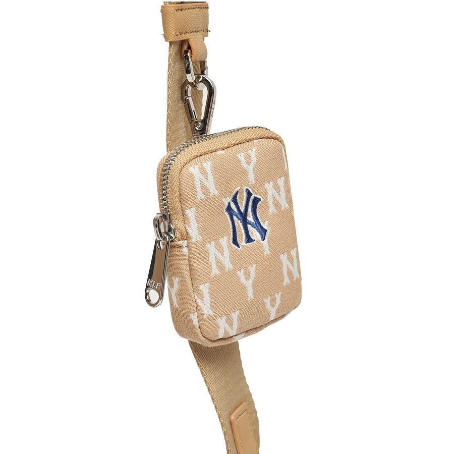  Túi MLB Korea - MONOGRAM DENIM CROSS BAG NEW YORK YANKEES - 3ACRM012N-50BGD 