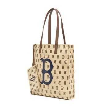  Túi - MLB Korea - MONOGRAM SHOPPER BAG NEW YORK YANKEES - 3AORL011N-43BGS 