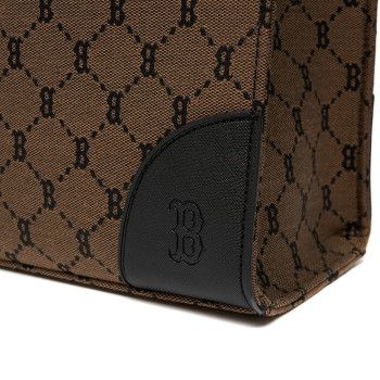  Túi MLB Korea - MONOGRAM DIAMOND JACQUARD SHOPPER BAG NEW YORK YANKEES - 3AORL021N-43BGD 