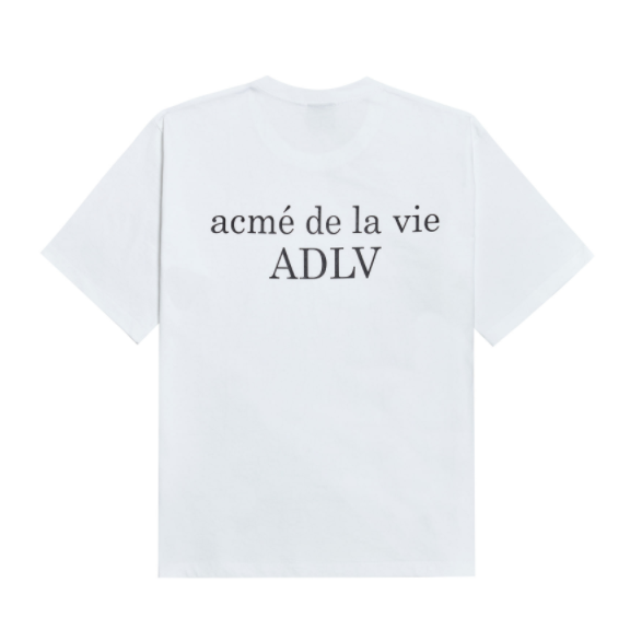 Áo ADLV Baby Face Short Sleeve T-Shirt White With A Mug