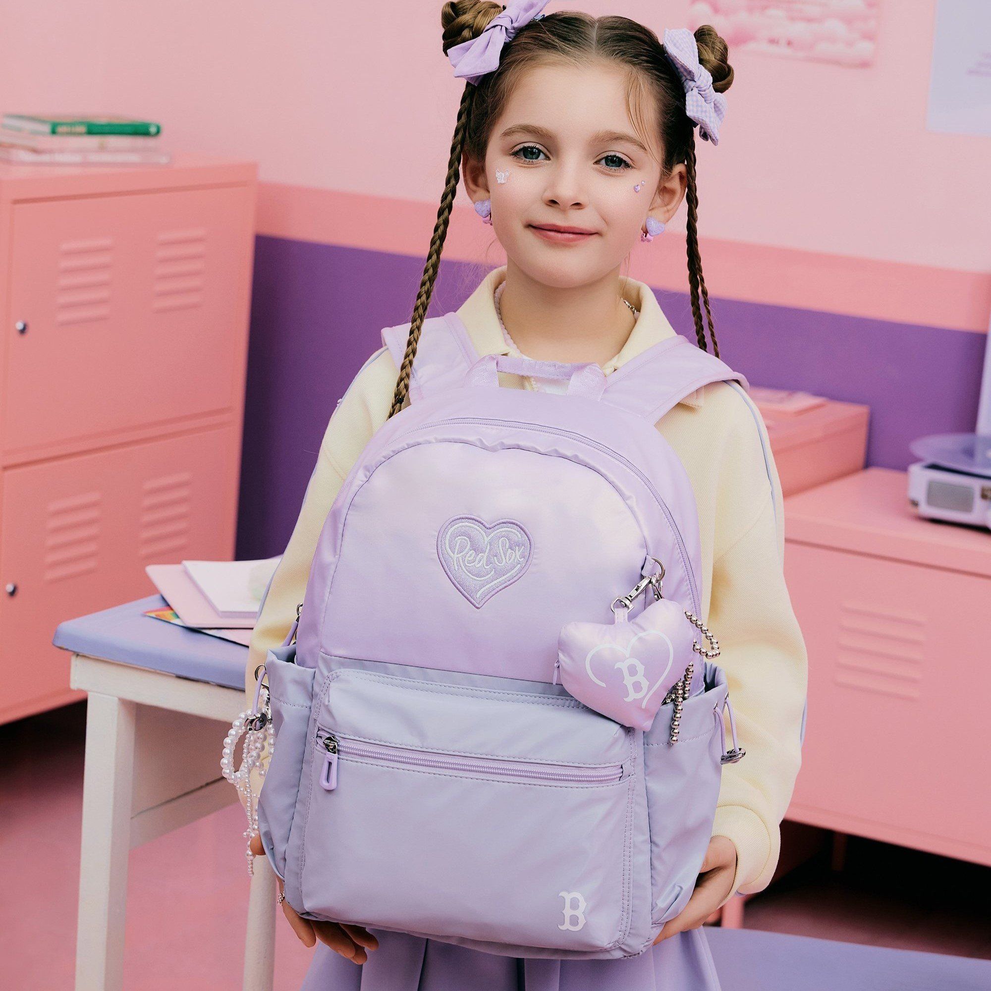  Balo MLB Korea - [Kid] Athleisure String Lightweight NY Yankees - 7ABKB055N-43LDL 