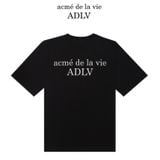  Áo thun - Acmé de la vie - ADLV BASIC SHORT SLEEVE 2 BLACK TEE 