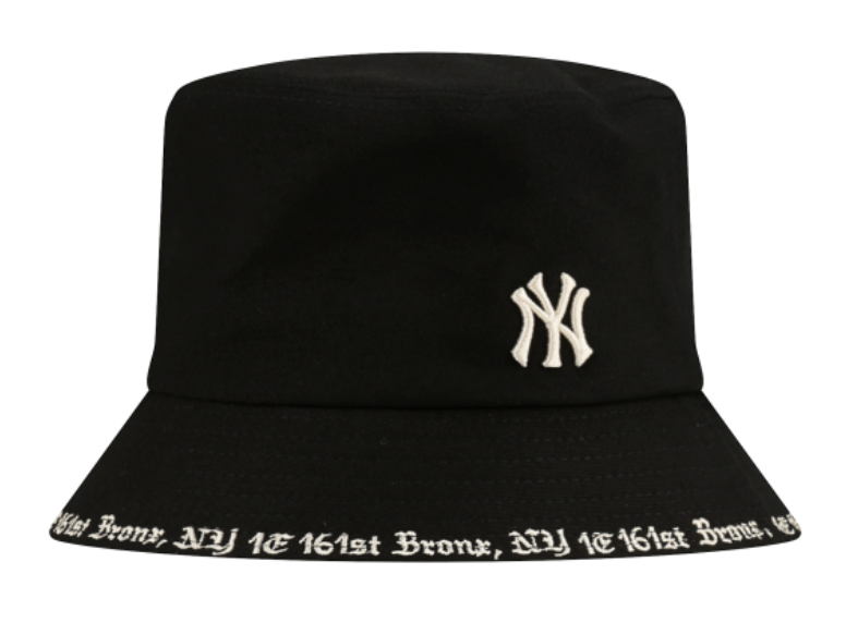 Nón MLB Surround Bucket Hat New York Yankees Black  MLB Vietnam