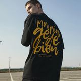  Áo thun Mariagedebien (MGDB) - Black/Yellow T-shirt 