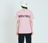  Áo Thun BEENTRILL - Back Logo Comfort Fit Short Sleeve T-shirt  - Pink 