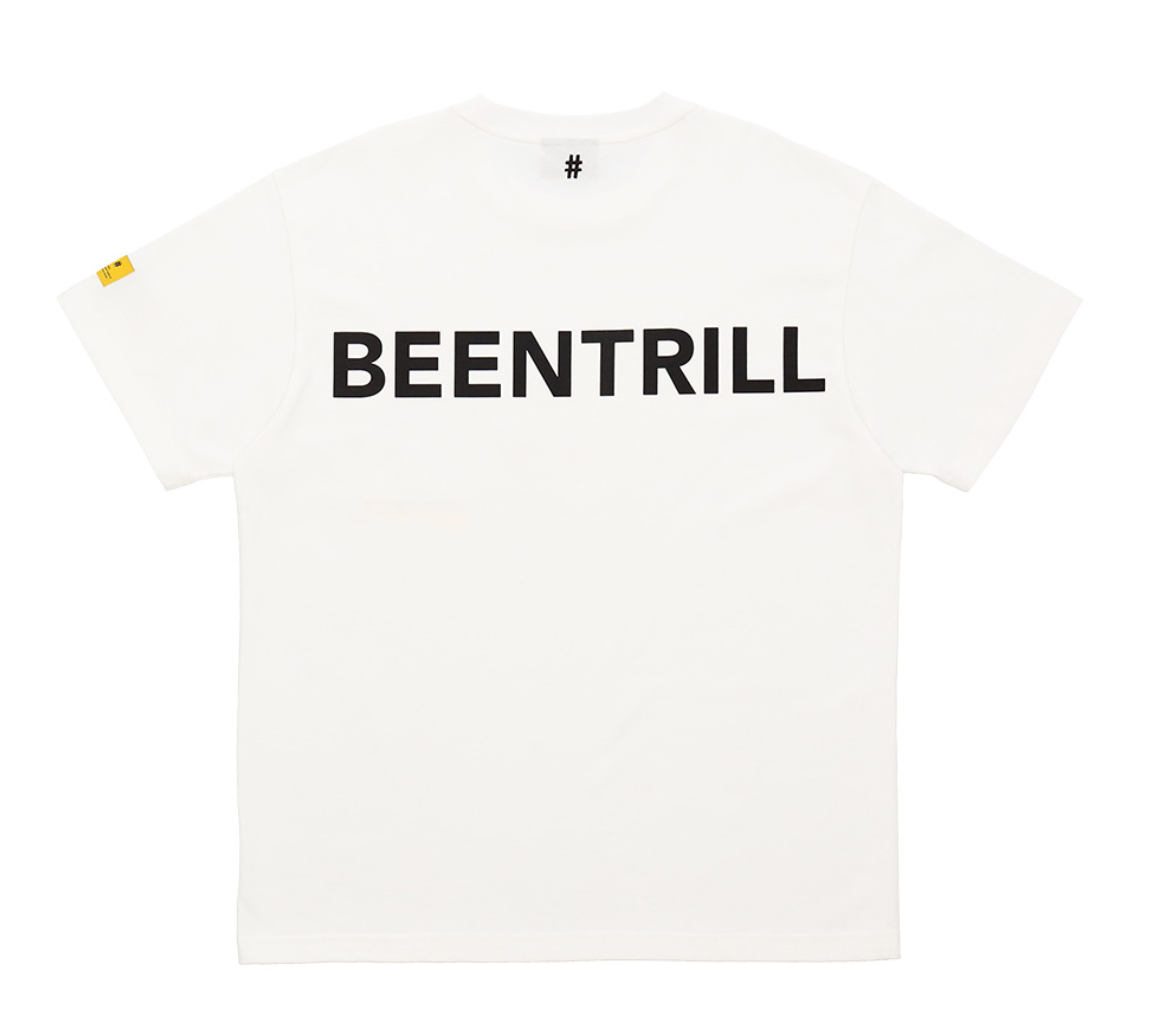 Ao Thun BEENTRILL Back Logo Comfort Fit Short Sleeve T shirt Whit Dope Shop Dopevn