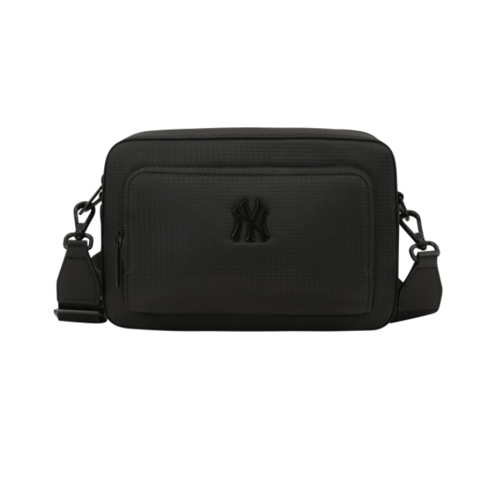 MLB Monogram Jacquard Hobo Bag New York Yankees Black