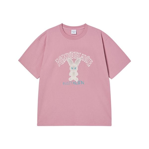Áo thun ADLV - Acmé de la vie Blur Alien Short Sleeve T-shirt Pink