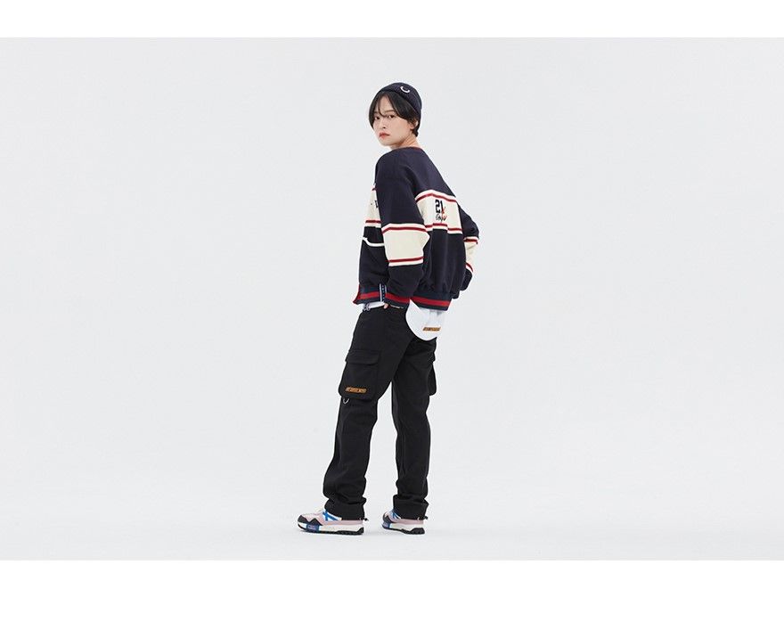  Áo Cardigan RMTCRW [ROMANTIC CROWN] - 21C BOYS COTTON CARDIGAN NAVY Size M 