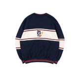  Áo Cardigan RMTCRW [ROMANTIC CROWN] - 21C BOYS COTTON CARDIGAN NAVY Size M 