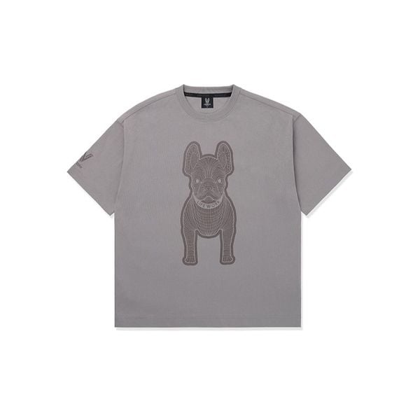  Áo thun Life Work - Silket Racket Light Grey Short - LW255TS982-GR 